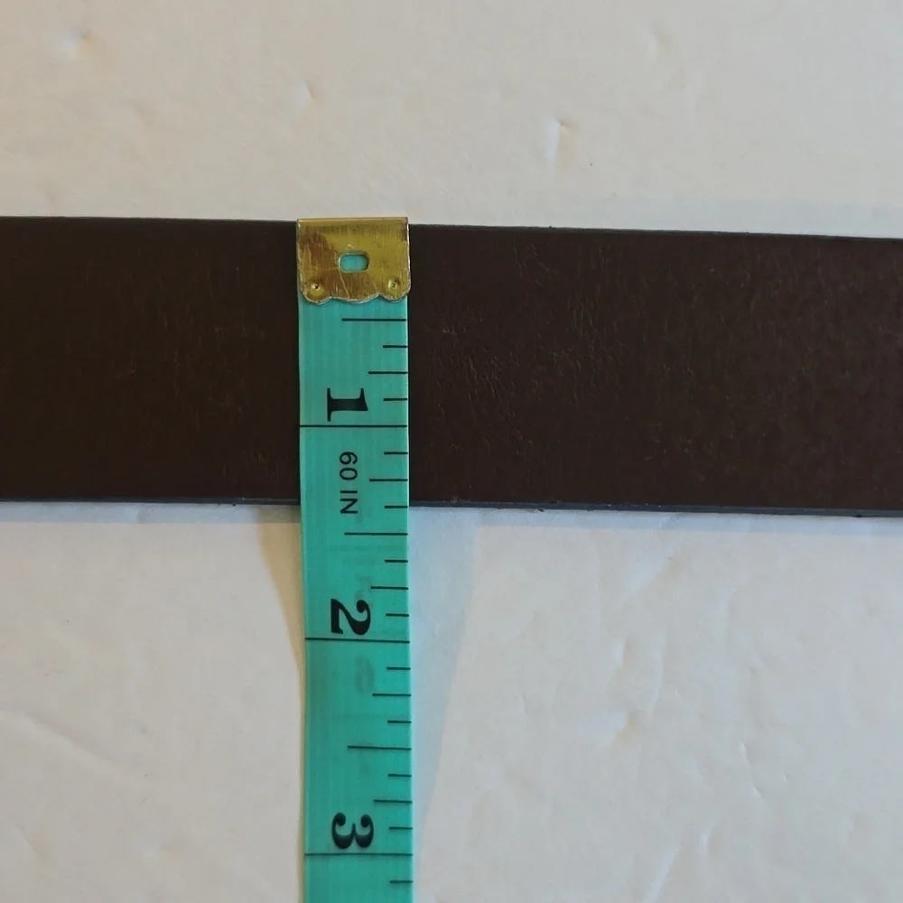 Relic Mens Reversible Premium leather Black/ Brown gun metal preppy belt Sz.M/L